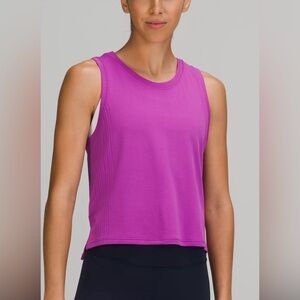Lululemon Train to Be Tank Top Size 4 Vivid Plum NWT